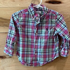 Polo by Ralph Lauren Multicolor Plaid Kids Shirt